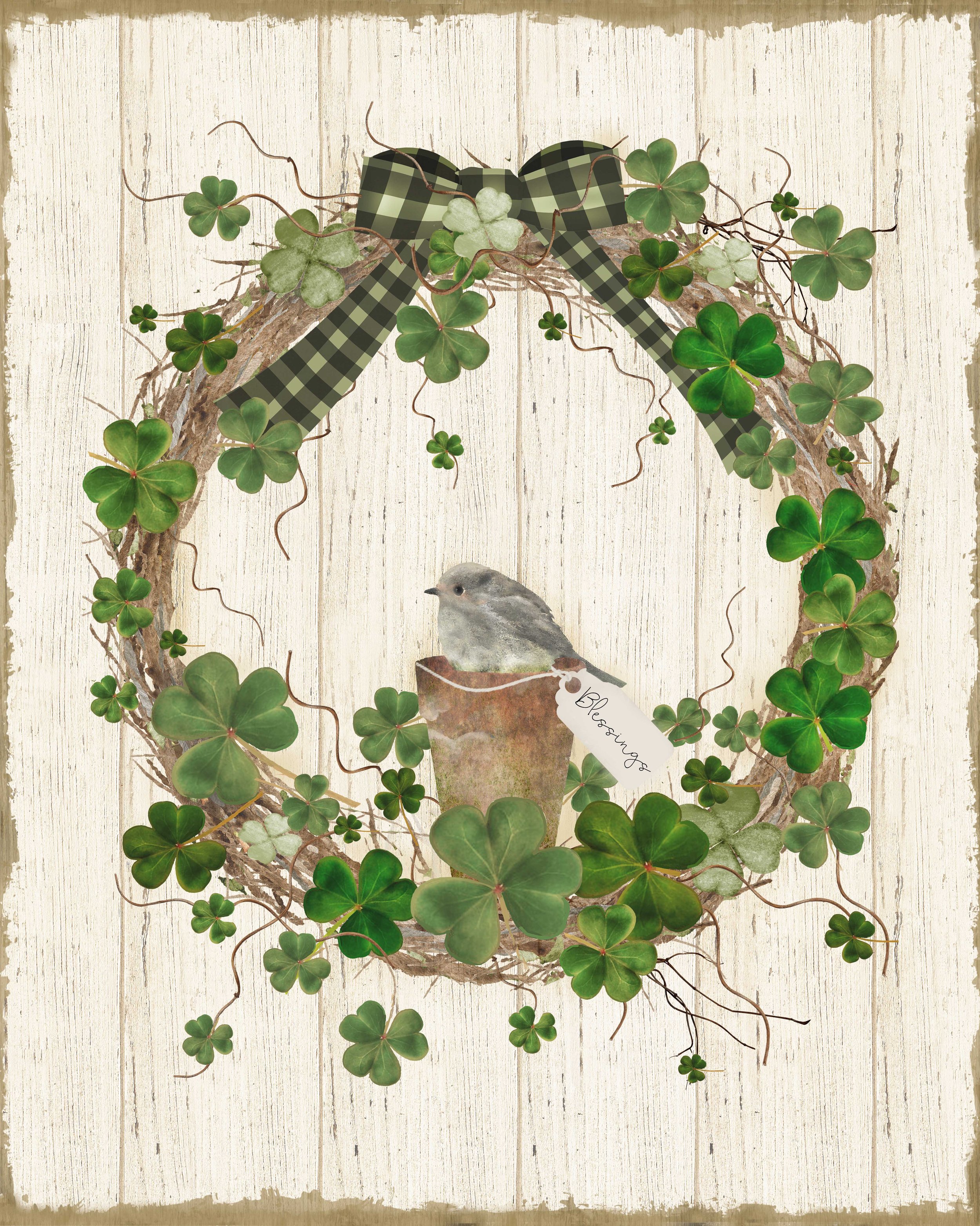 Saint Patrick Wreath