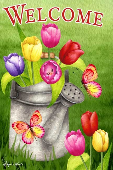 Welcome Tulips
