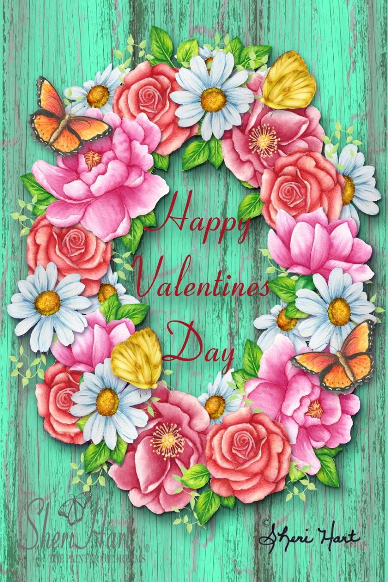 Valentine Wreath