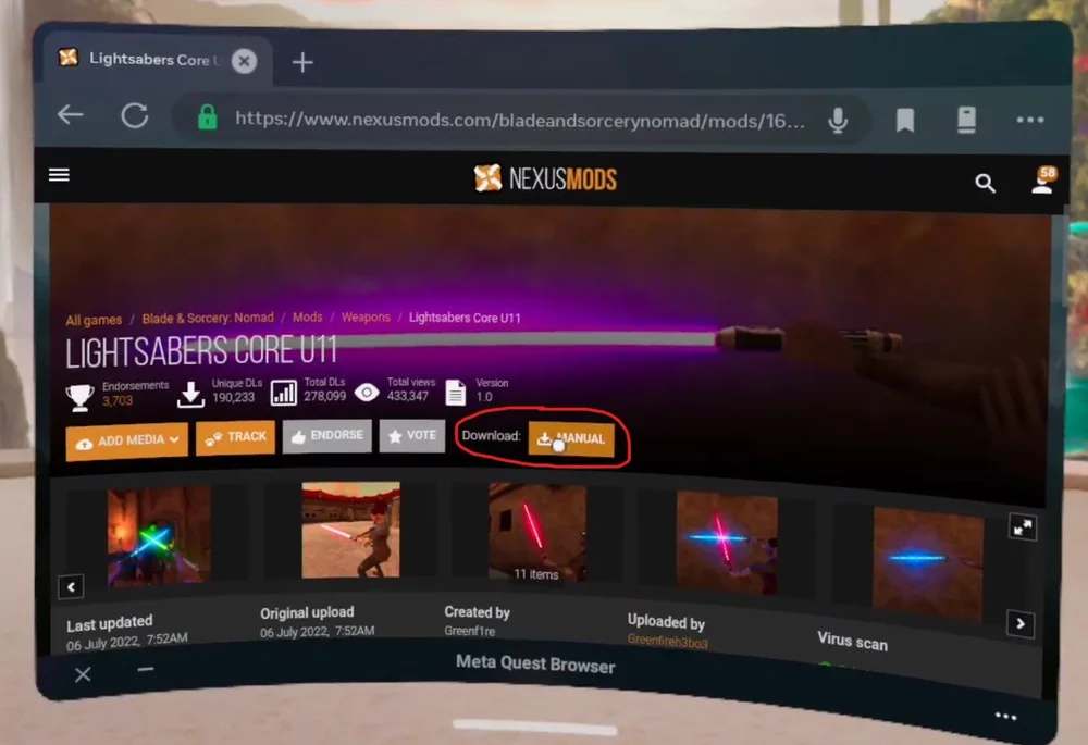 Easily Install Blade and Sorcery Nomad Mods WITHOUT A PC How to