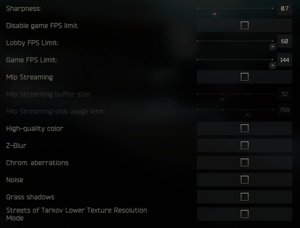 Best Settings for Escape From Tarkov 1.0 – Max Visibility + FPS ...