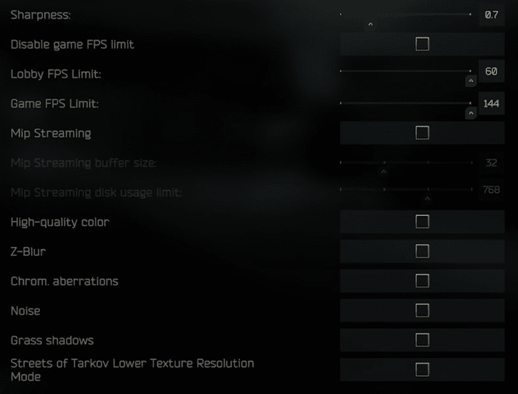 Best Settings for Escape From Tarkov 1.0 – Max Visibility + FPS ...
