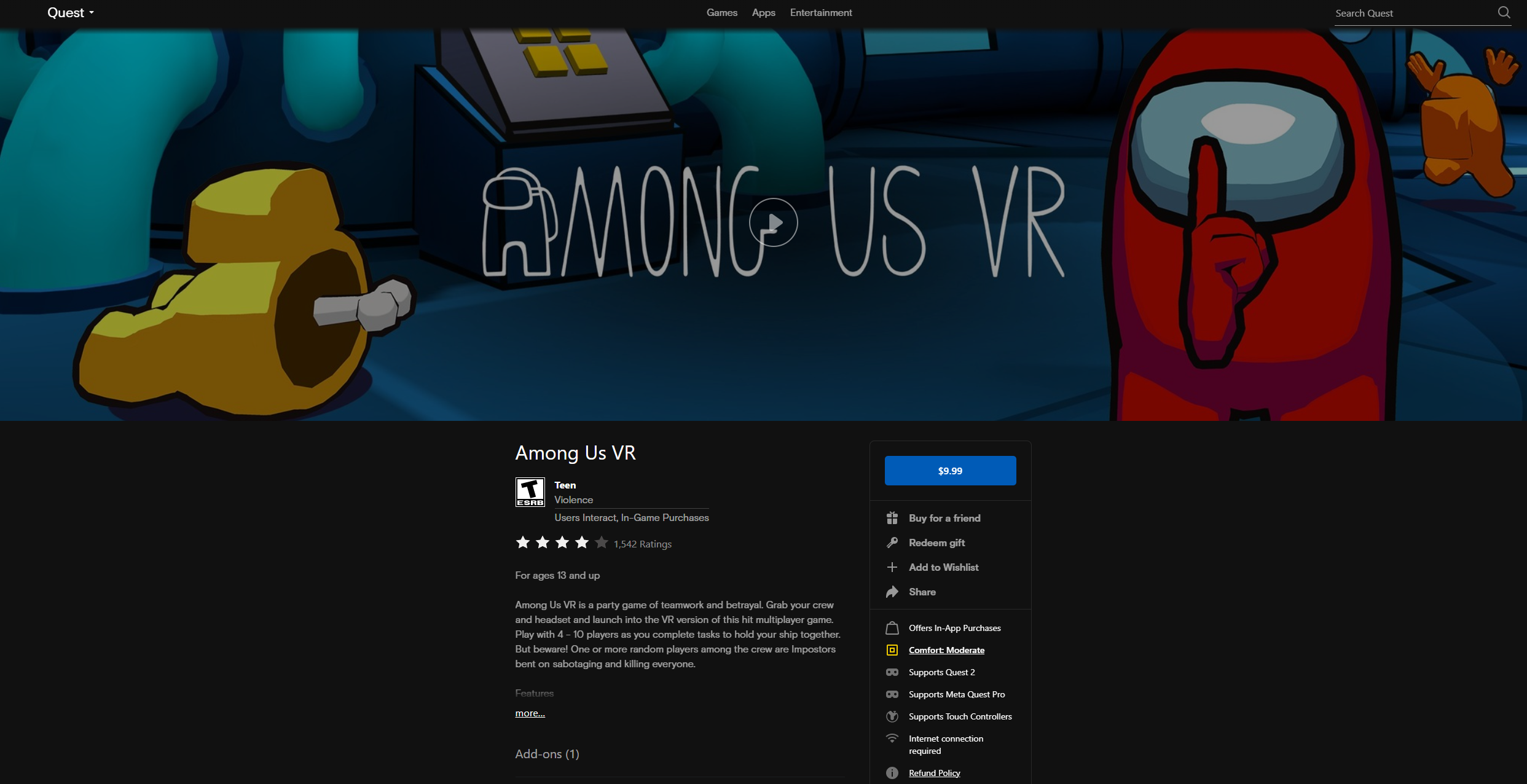 Among Us VR Reaches 1 Million Unit Milestone Across Quest 2 & PC VR