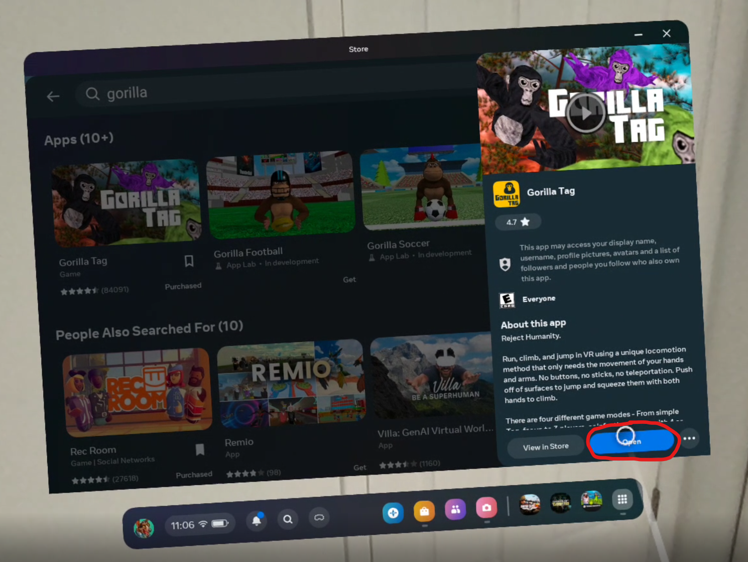 Find and Install APP LAB GAMES LIKE GORILLA TAG - NO PC NO PHONE NEEED  Oculus Quest and Quest 2 