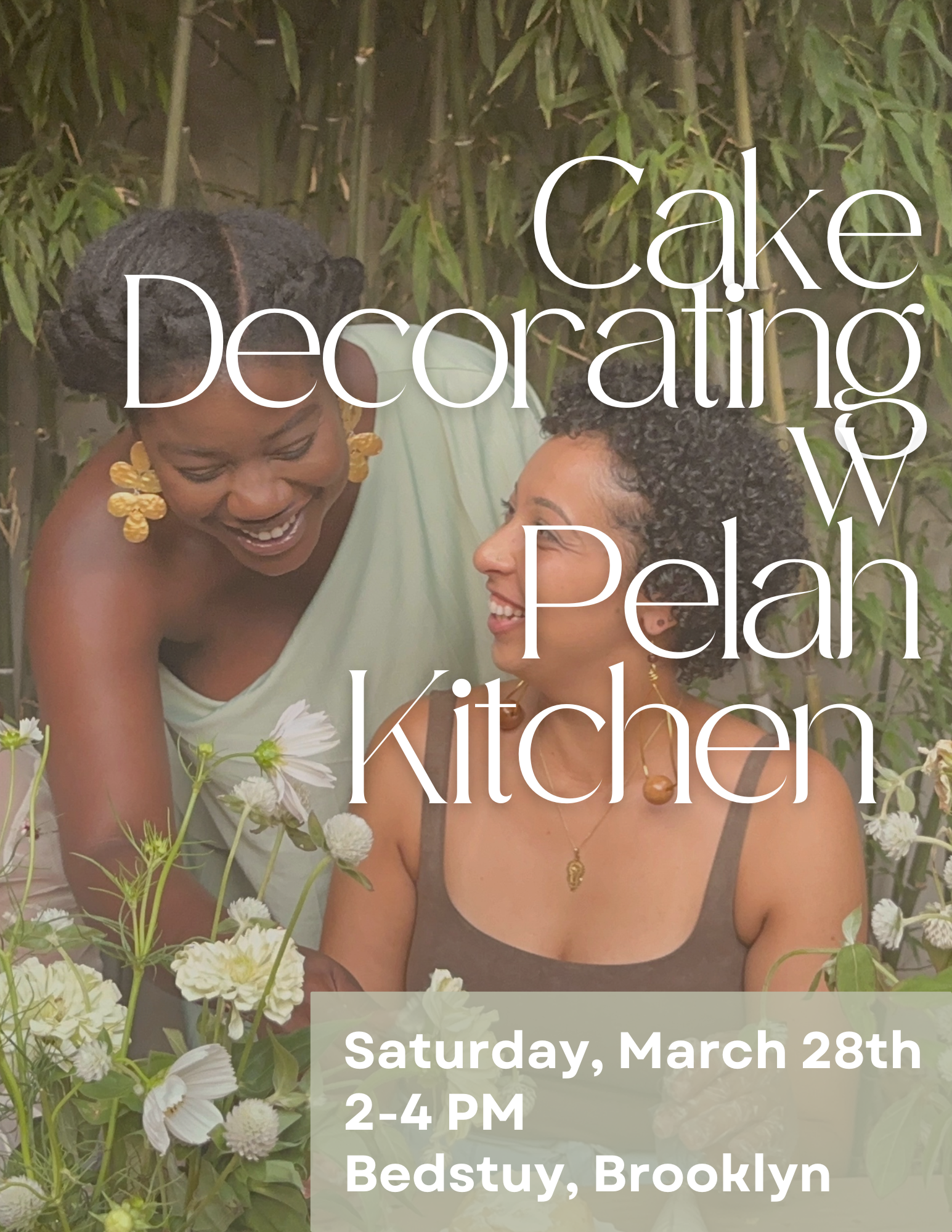 Cake Decorating with Pelah Kitchen: Spring Equinox