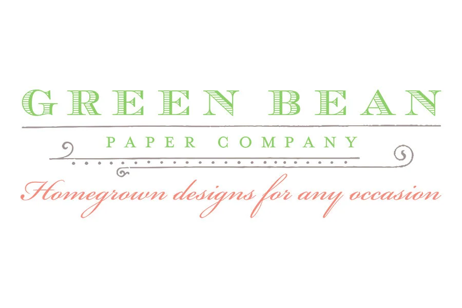 Green Bean Paper Company Branding