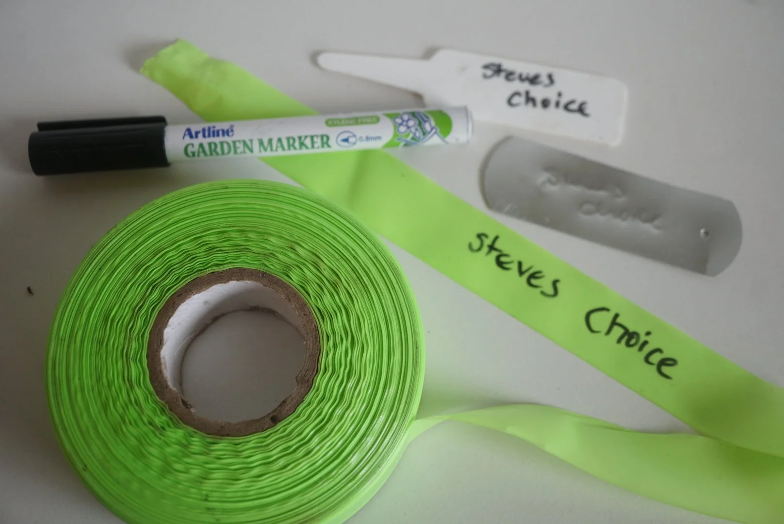 Dahlia tagging and ways of keeping track of dahlia names