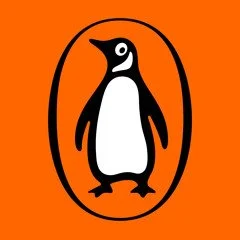 Penguin logo on an orange background