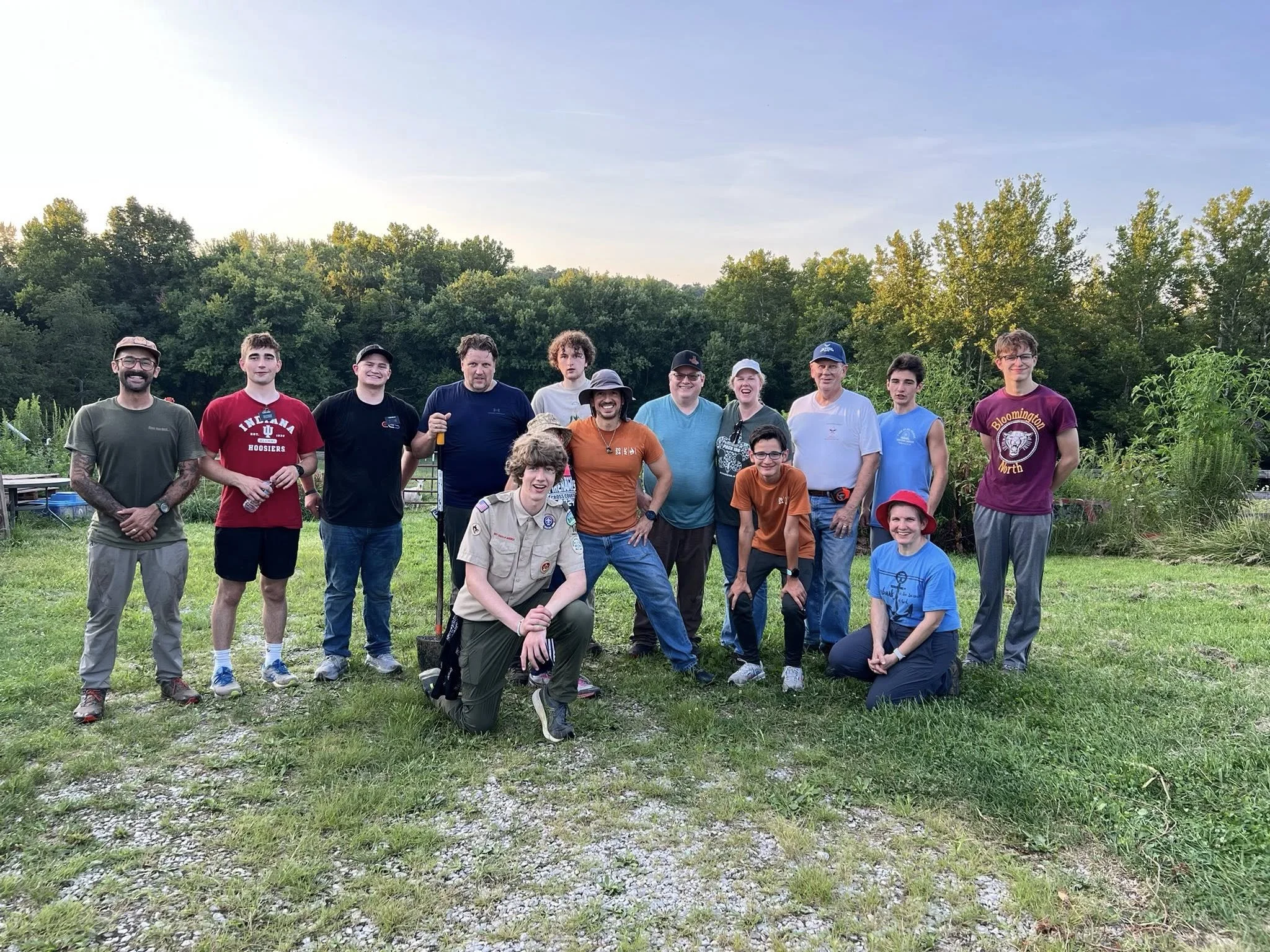 Logan Herrington Eagle Ceremony