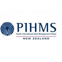 Logo of Pacific International Hotel Management School (PIHMS) with text 'New Zealand' beneath