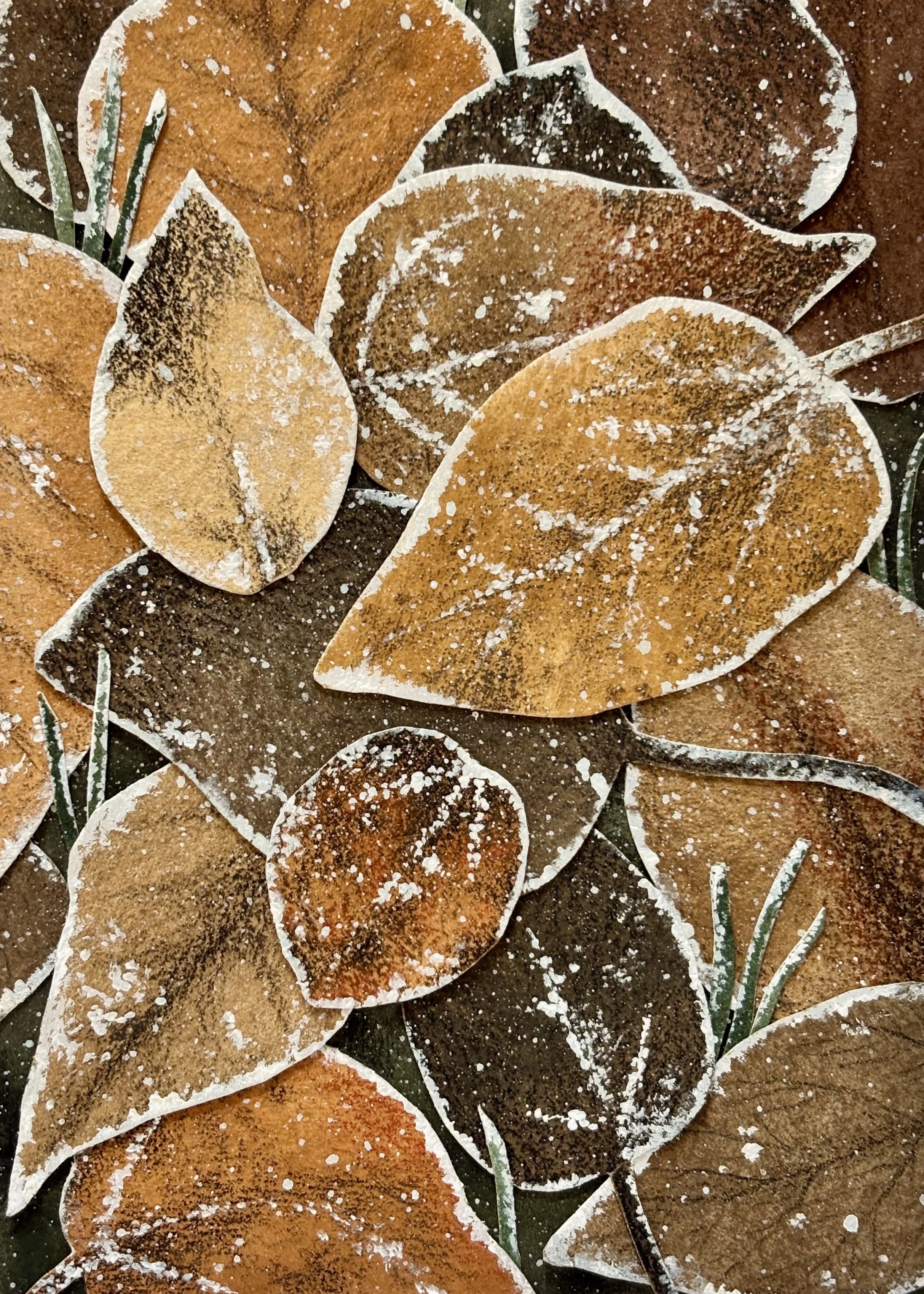 Frosty Leaves
