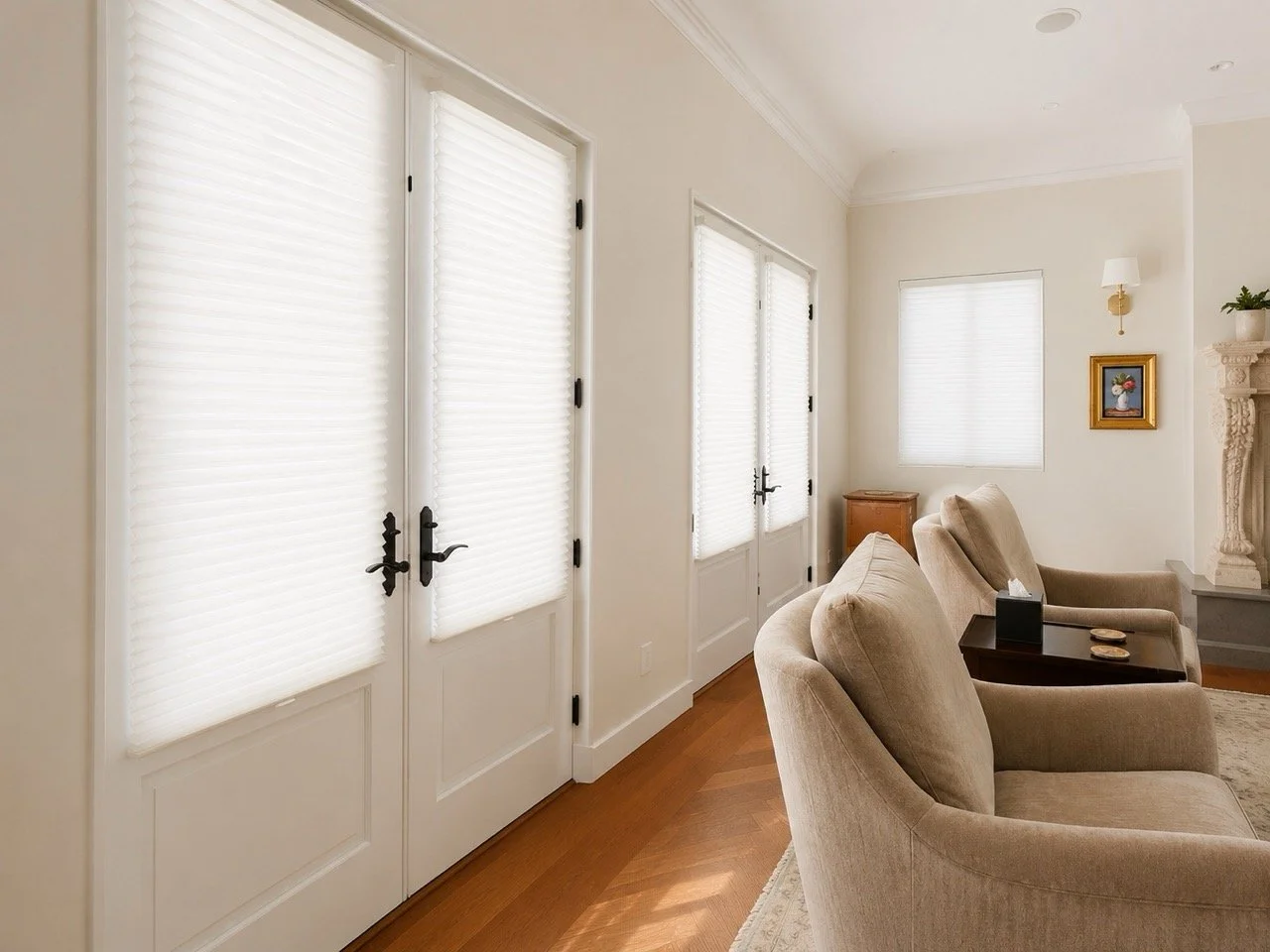 Motorized Duette Honeycomb Shades Hunter Douglas San Luis Obispo