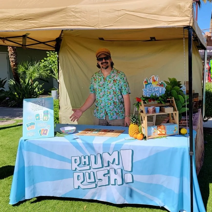 Catch us today at the WEST BOTTOMS HERITAGE DAYS with @strawberryswingkc from 10-4pm π΄πΉgrab your mom the perfect Mother’s Day gift β€οΈ
#rhumrush #rhumrushcardgame #overpourstudios #tiki #tikidrinks #tikibar #tikicocktails #drinkstagram #barga