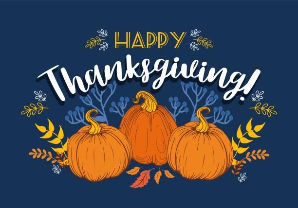 Said Mass, with hymns Thanksgiving Day