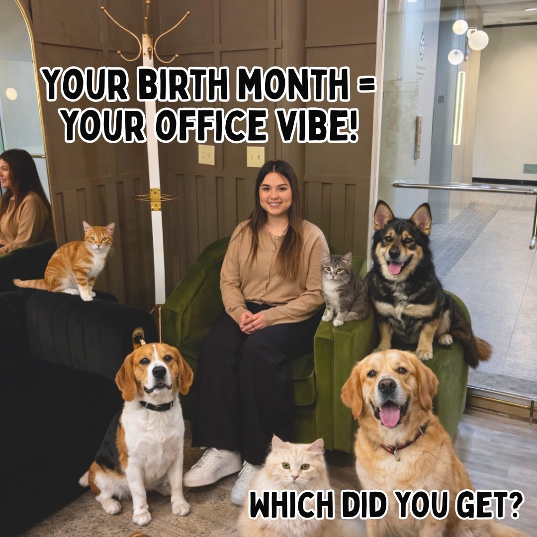 Yazme&rsquo;s taps into her love for animals! 

Ok, so she didn&rsquo;t really have all these in the space, she got a little help from Ai! But how fun would it be to have pets in the office!? 

(No real animals were in the offices) 
@utpb_careerservi