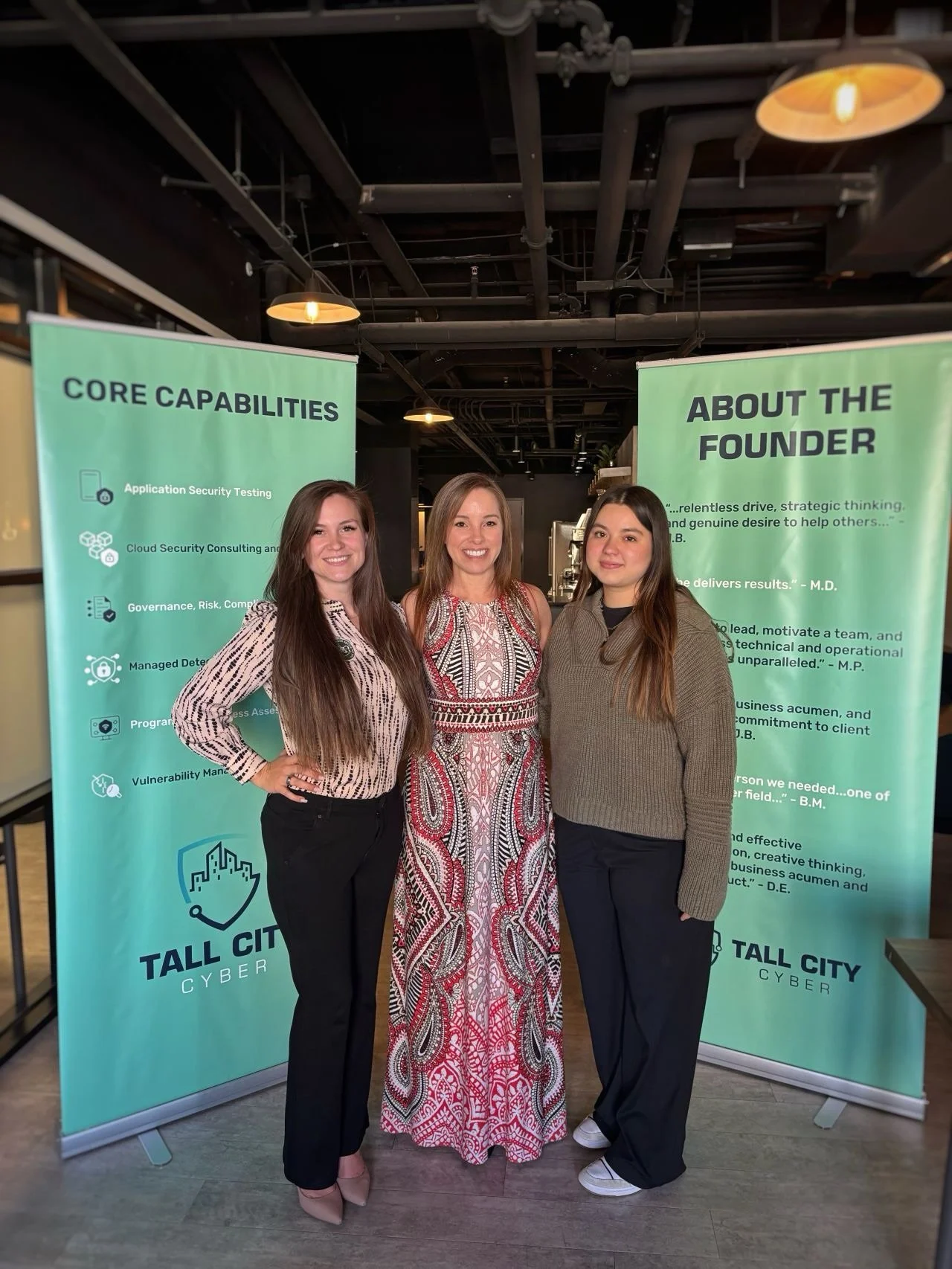 Cybersecurity is everyone&rsquo;s job!

We were glad to have Gina Lewis with Tall City Cyber in the space today!

She showed us the CIA Triad:
It stands for Confidentiality, Integrity, and Availability, the foundation of strong cybersecurity.

We lov