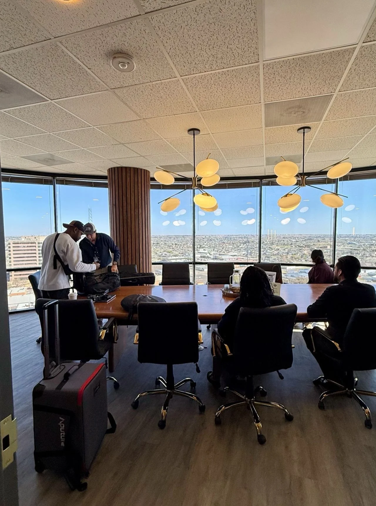 Behind the scenes!!

The City of Midland visited us to film in the Big Sky Conference Room at our Centennial location on the 13th floor!

Our spring interns got a sneak peek at what it&rsquo;s like to shoot a commercial for the city!

@cityofmidland 