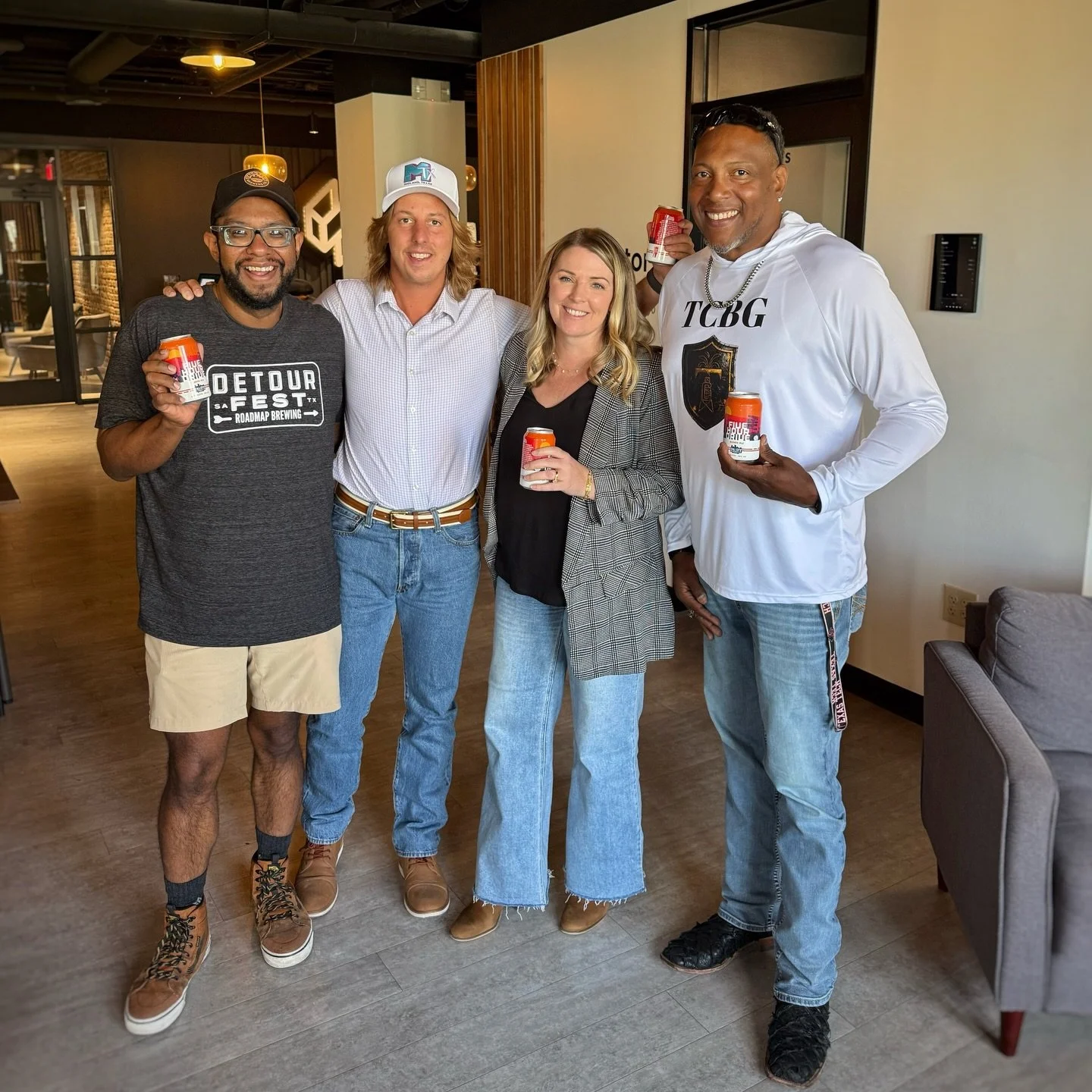Balanced in The Tall City! 

We love when Stephen comes by the space, he brings so much positive energy! 

@beyond_balanced @tallcityblackgold @tallcitybrewing #mtx #beer #community #office