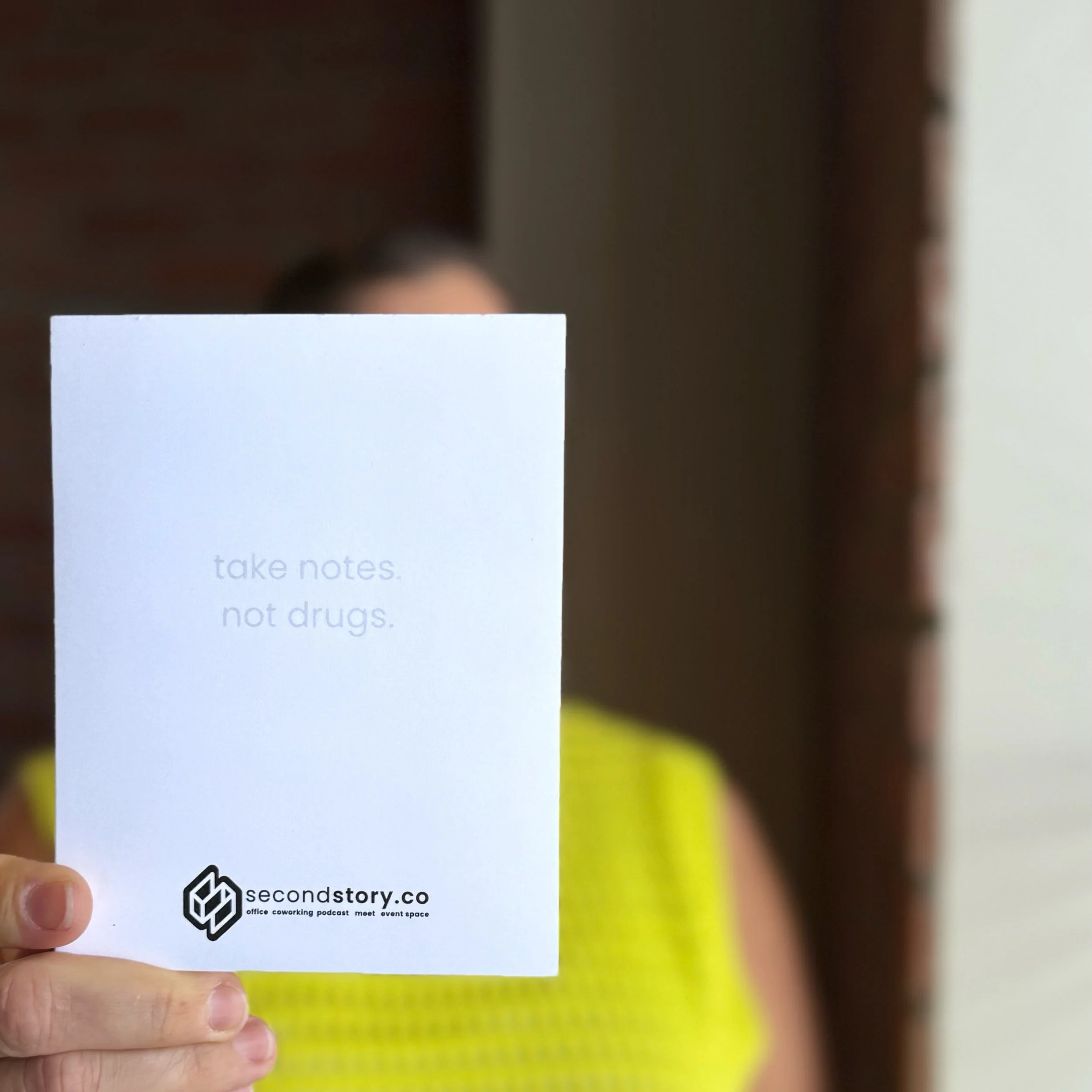 Just a subtle reminder. 

All jokes aside, we love our new little welcome notepads! Thanks Permian Basin Office Products for always being so quick with our orders! 

#office #coworkingspace #notes #work