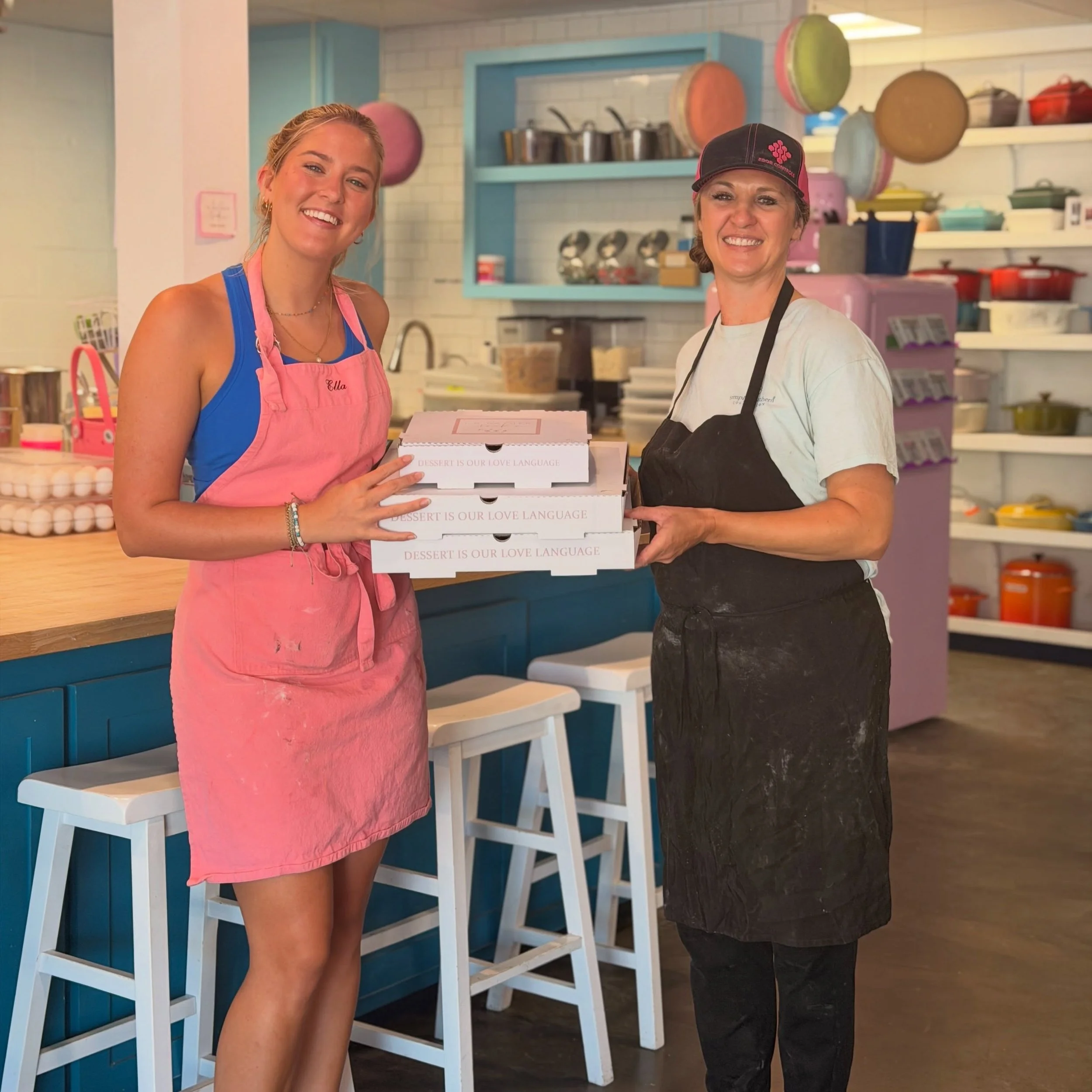 @idratherbake sweetened our Tuesday afternoon as we celebrated our August Birthdays! 

This special local bakery is sponsoring our monthly celebrations which makes them one of our &ldquo;sweetest&rdquo; community partners! Check out their location at