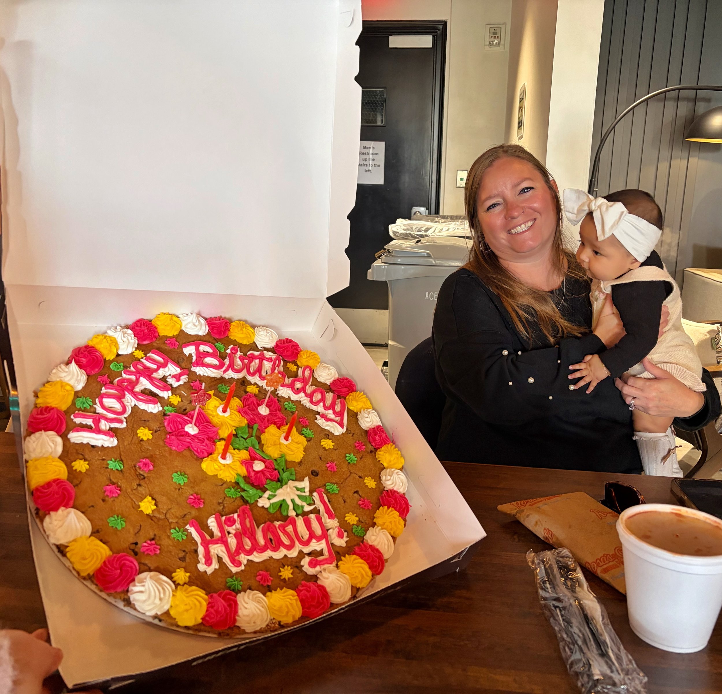 Celebrate your people! 

It doesn&rsquo;t take a birthday to do it, but it sure makes it extra fun and of course it comes with cake! 

We are truly blessed to have Hilary on our team, she goes so far above and beyond to keep this place (and us) in or