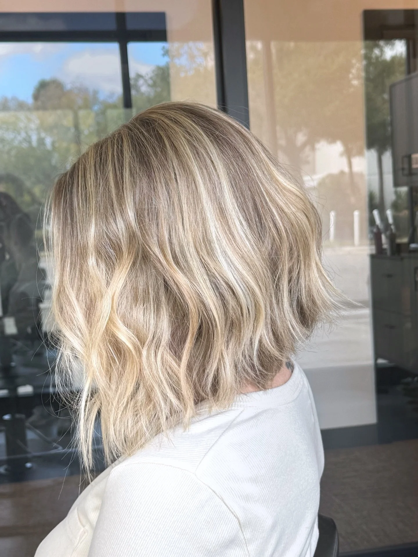 I&rsquo;m still here! I&rsquo;ve taken a step back from posting for a long while and honestly have enjoyed it. But here&rsquo;s a super fun transformation from this morning. She was ready for a more dimensional blonde and a fresh, fun cut for spring/