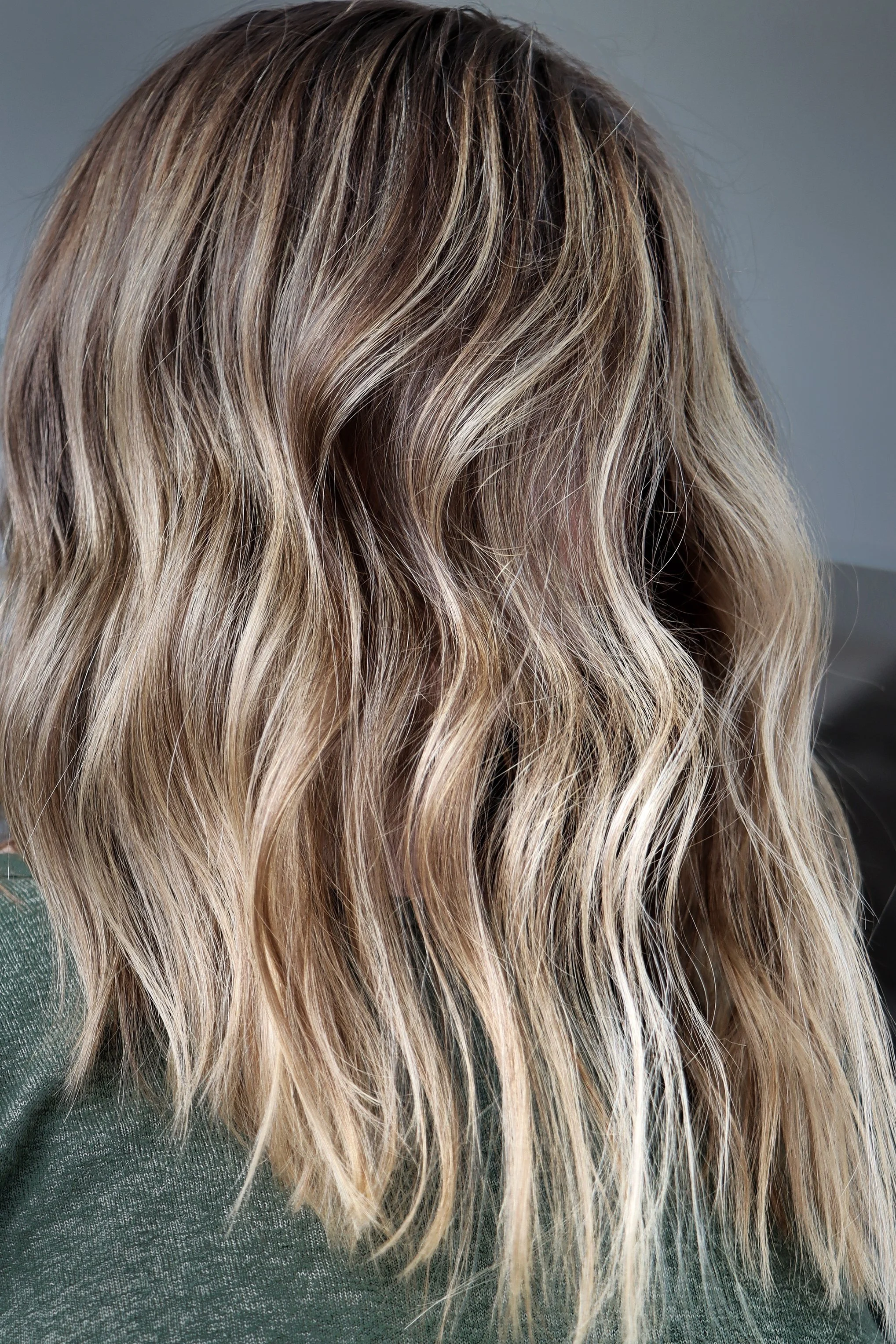 Blonde highlights for brunettes
