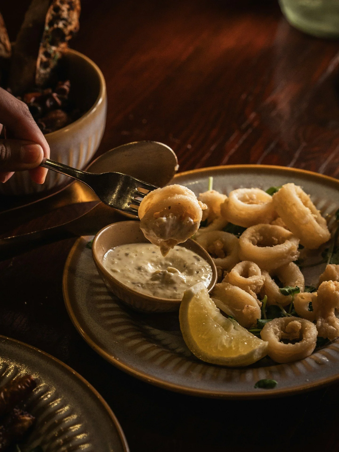 Crispy on the outside, gorgeously soft on the inside. our calamari is everything you want it to be