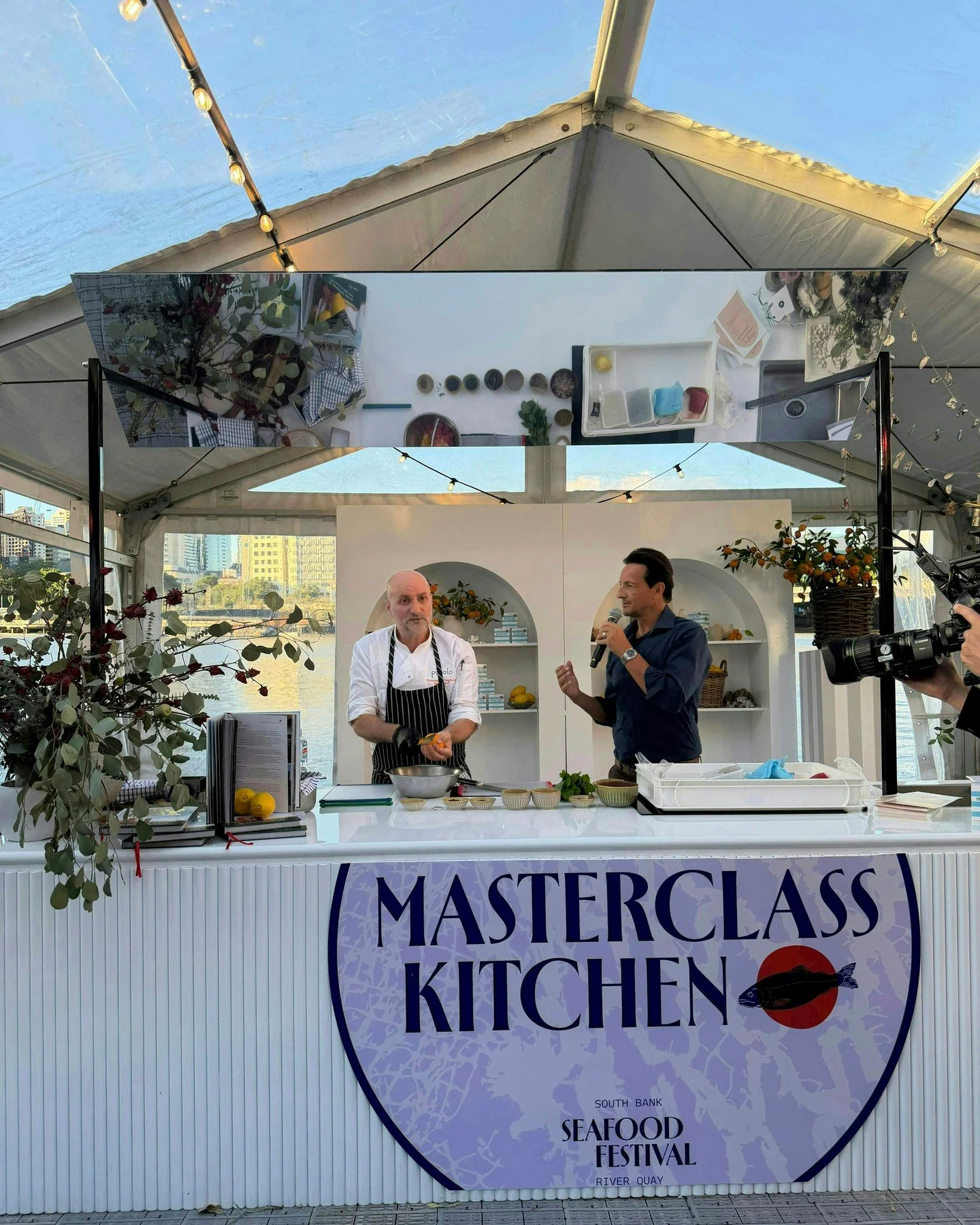 Our very own celebrity Chef Francesco had people fighting for a chance to taste his Tuna Tonnato at @visitsouthbank 's Seafood Festival Masterclass this past weekend! If you didn't get in to try it, make sure you come and taste our Tuna Tartare at Po