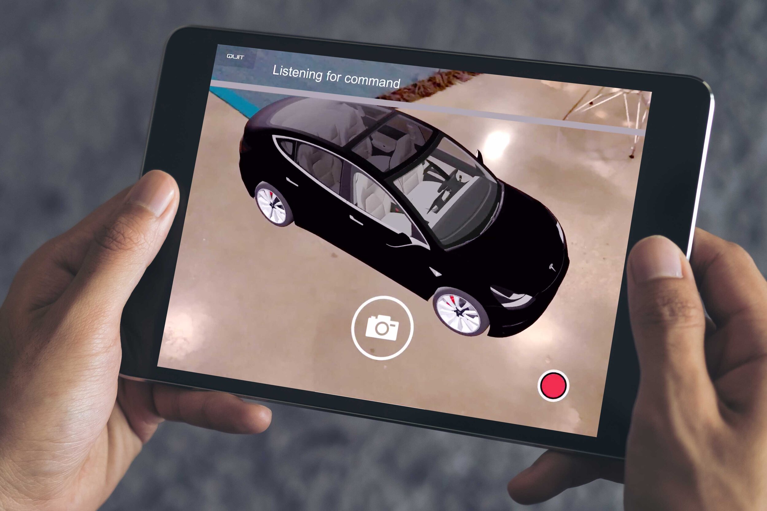 Tesla AR/VR App Hummingbirdsday