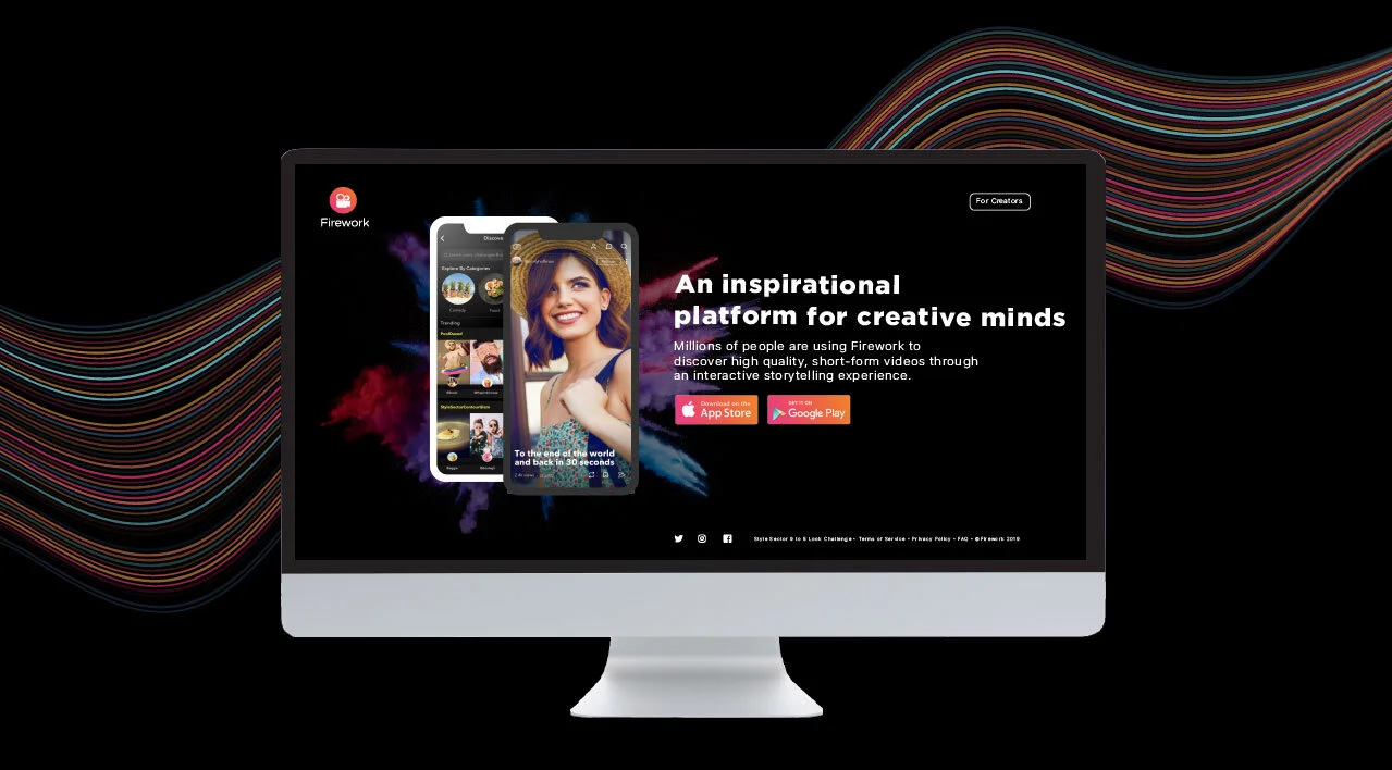 Firework Responsive Web Design Hummingbirdsday