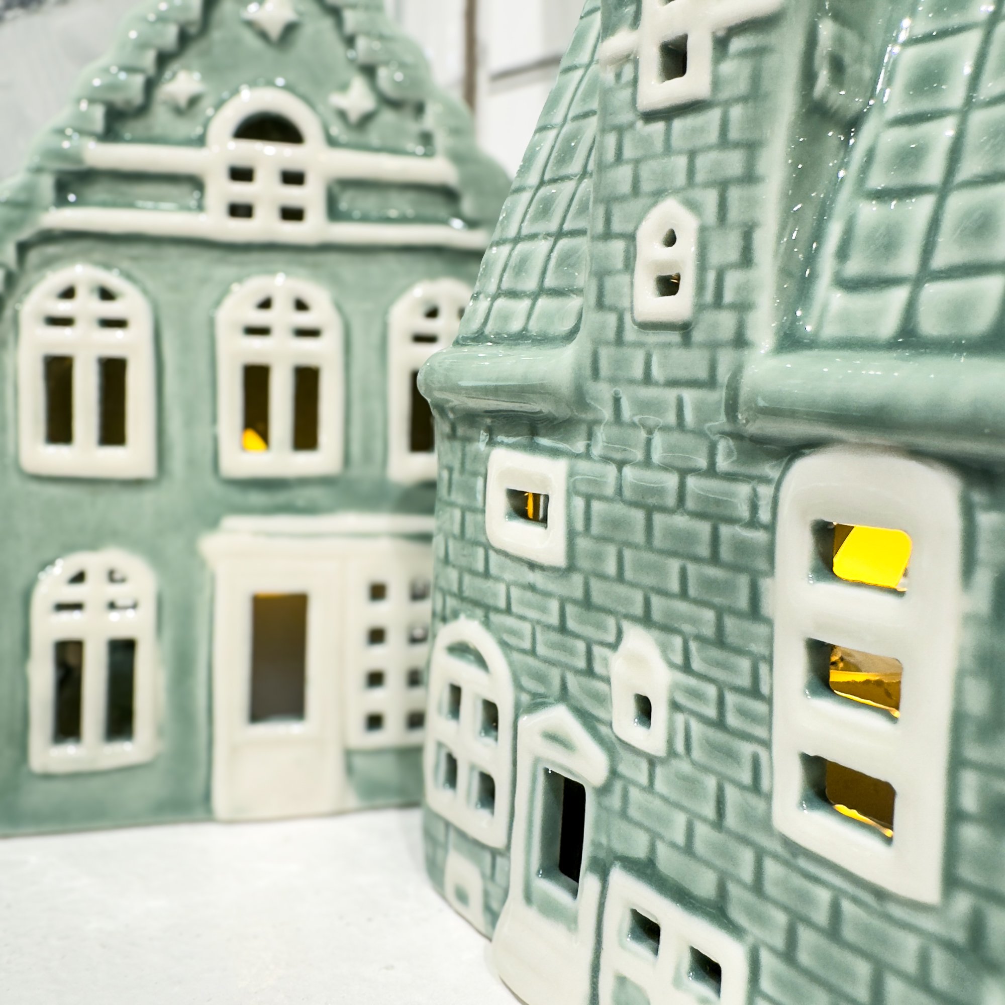 Ceramic Mint Tealight Gingerbread Houses.jpg