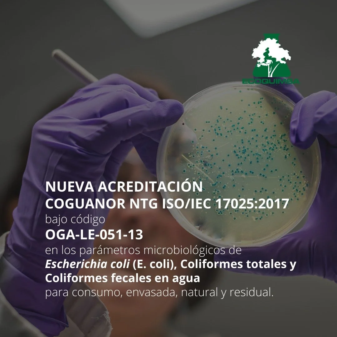 Acreditación COGUANOR NTG ISO/IEC 17025:2017