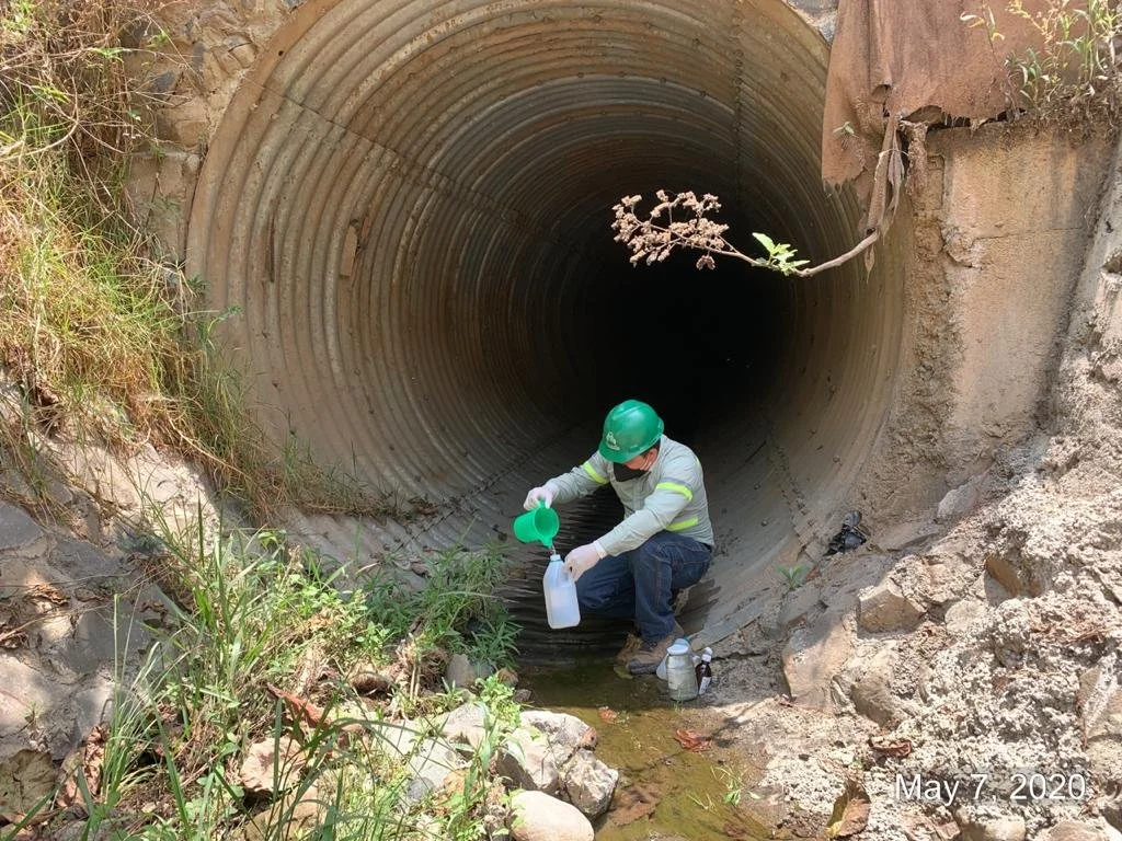 Monitoreo de agua residual