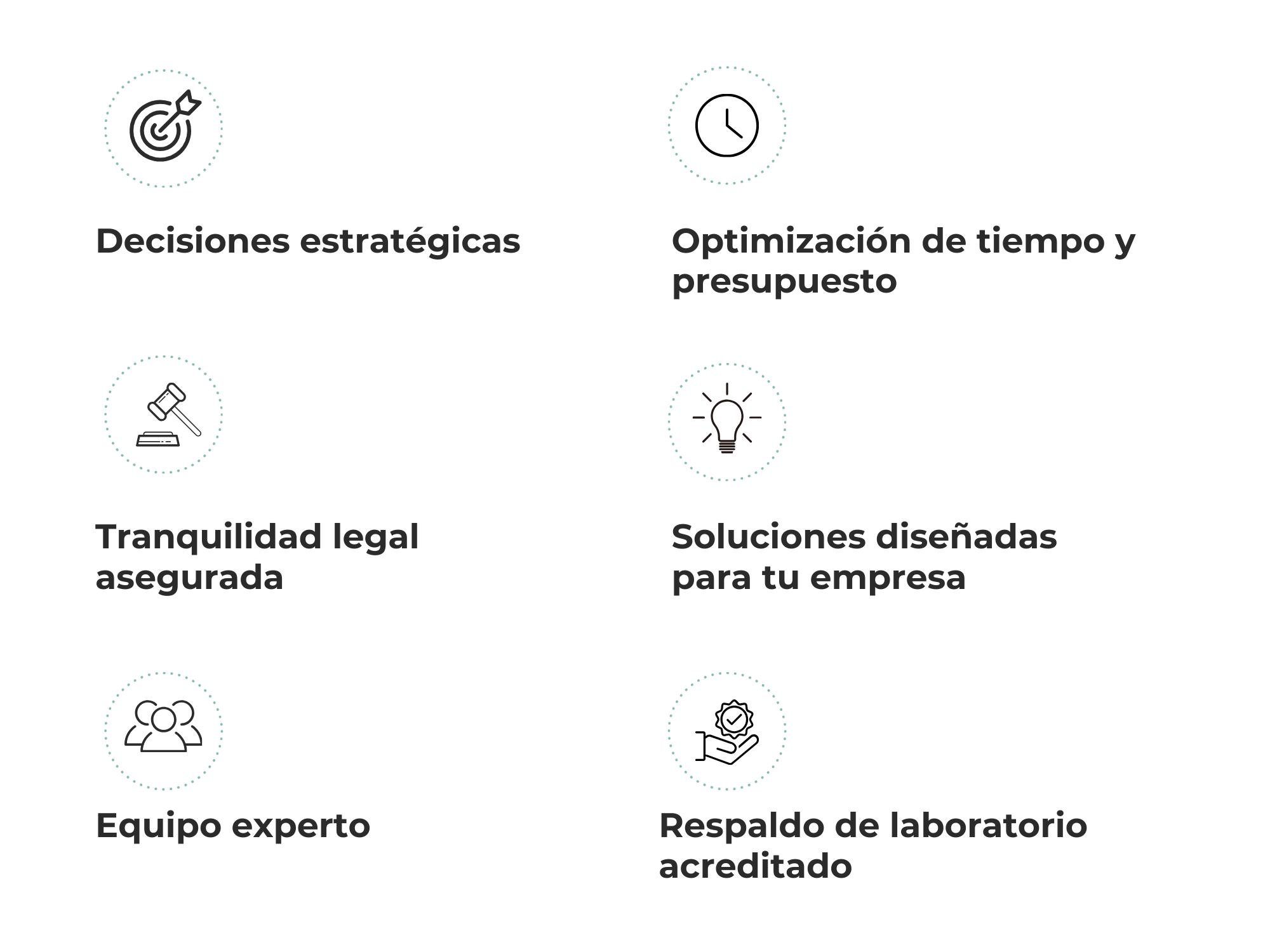 listado de ventajas de una buena consultoría