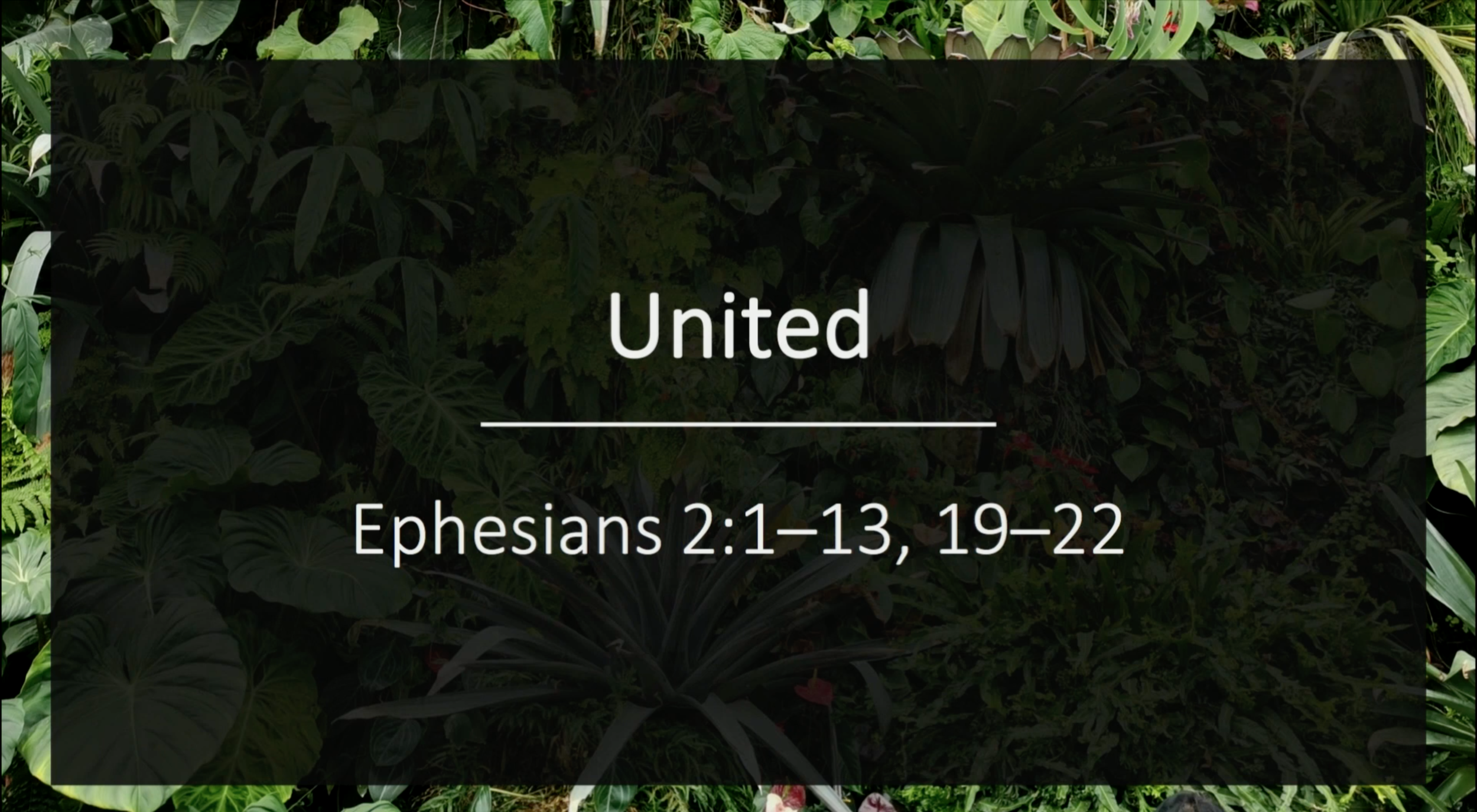 United - Ps Jeremy Yap