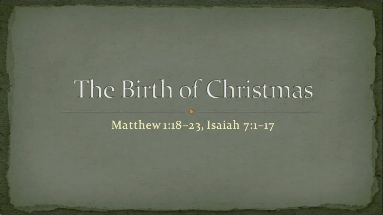 The Birth of Christmas - Ps Jeremy Yap