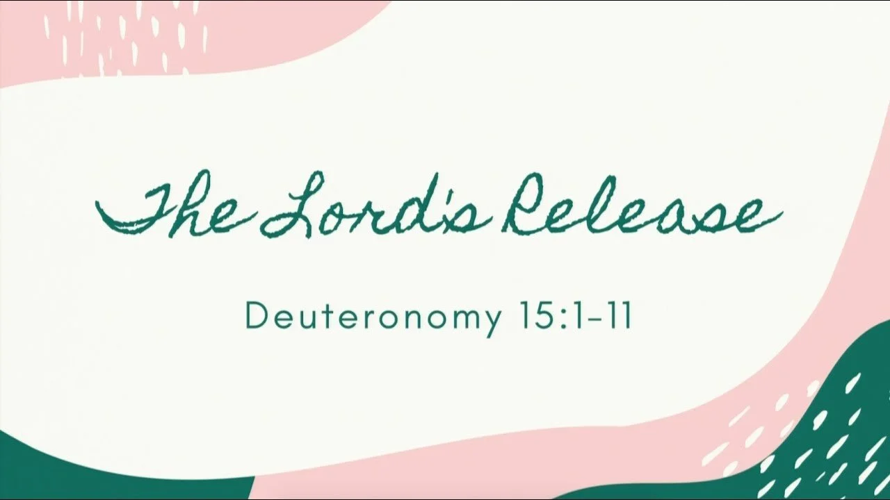 The Lord's Release - Pr Wendy Chiang