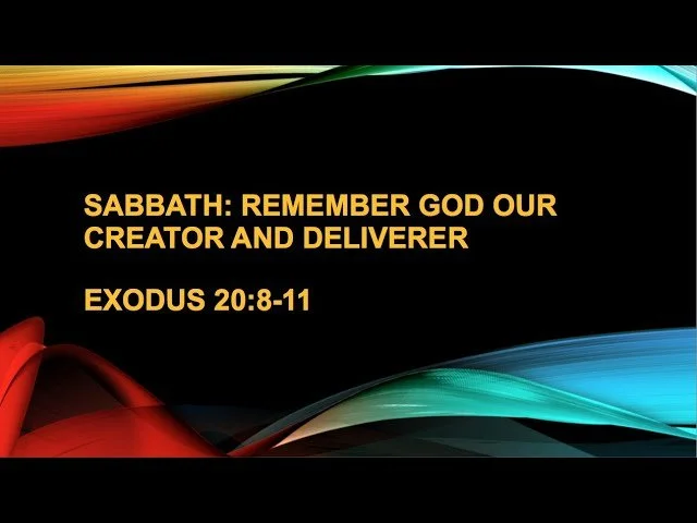 Remember God our Creator and Deliverer - Rev Dr Lynette Sathiasingam