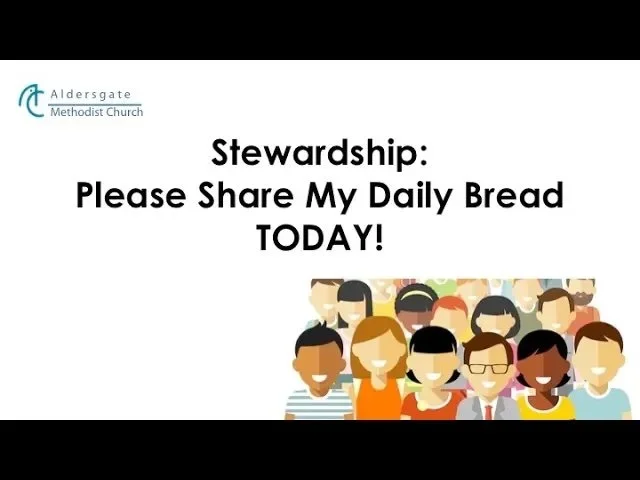 Stewardship: Please Share My Daily Bread TODAY - Pr Alan Ang