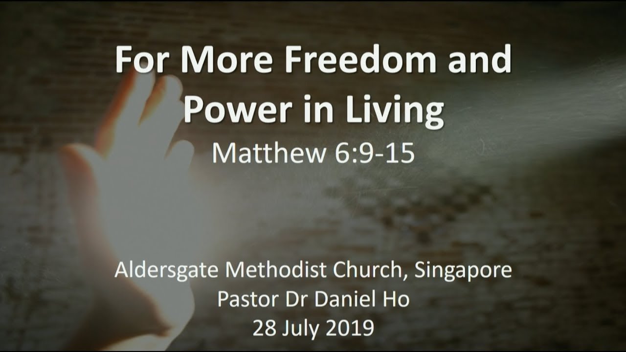 For More Freedom and Power in Living - Pr Dato Dr Daniel Ho