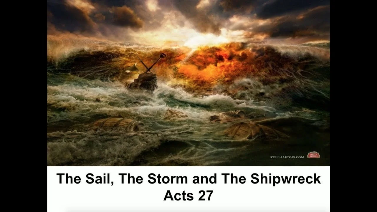 The Sail, The Storm, The Shipwreck - Rev Dr Lynette Sathiasingam