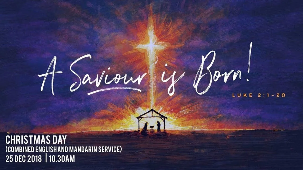 A Saviour is Born! - Rev Dr Lynette Sathiasingam