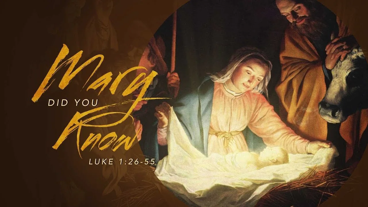 Mary Did You Know? – Rev David Ho