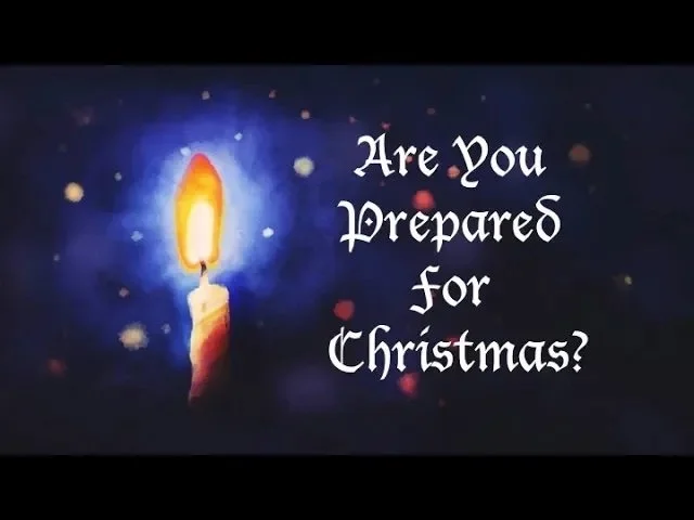 Are You Prepared For Christmas? - Pr Wendy Chiang