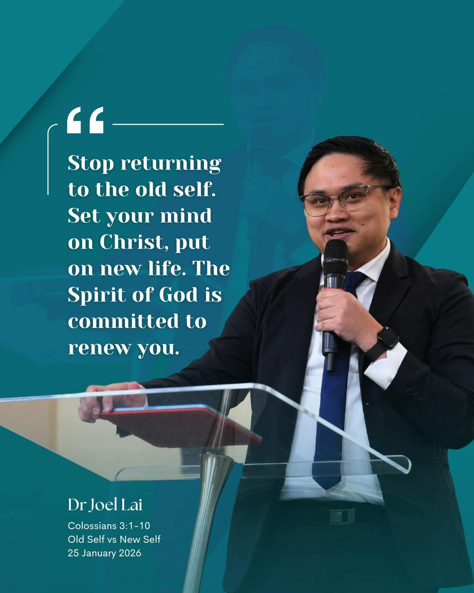 Old Self vs New Self - Dr Joel Lai