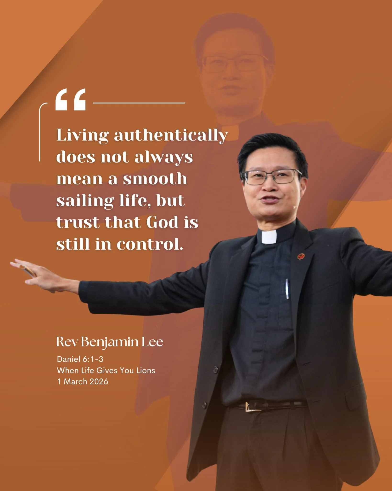 When Life Gives You Lions - Rev Benjamin Lee