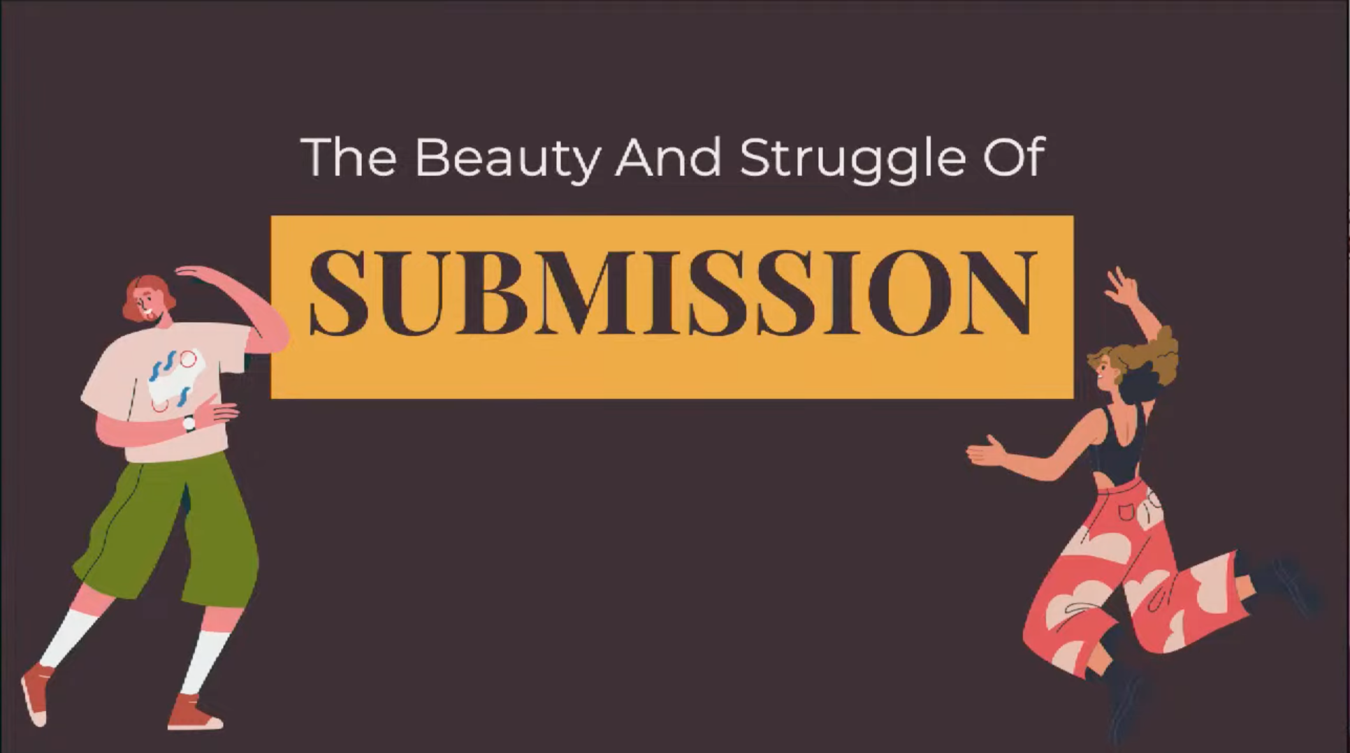 The Beauty and Struggle of Submission - Pr Wendy Chiang