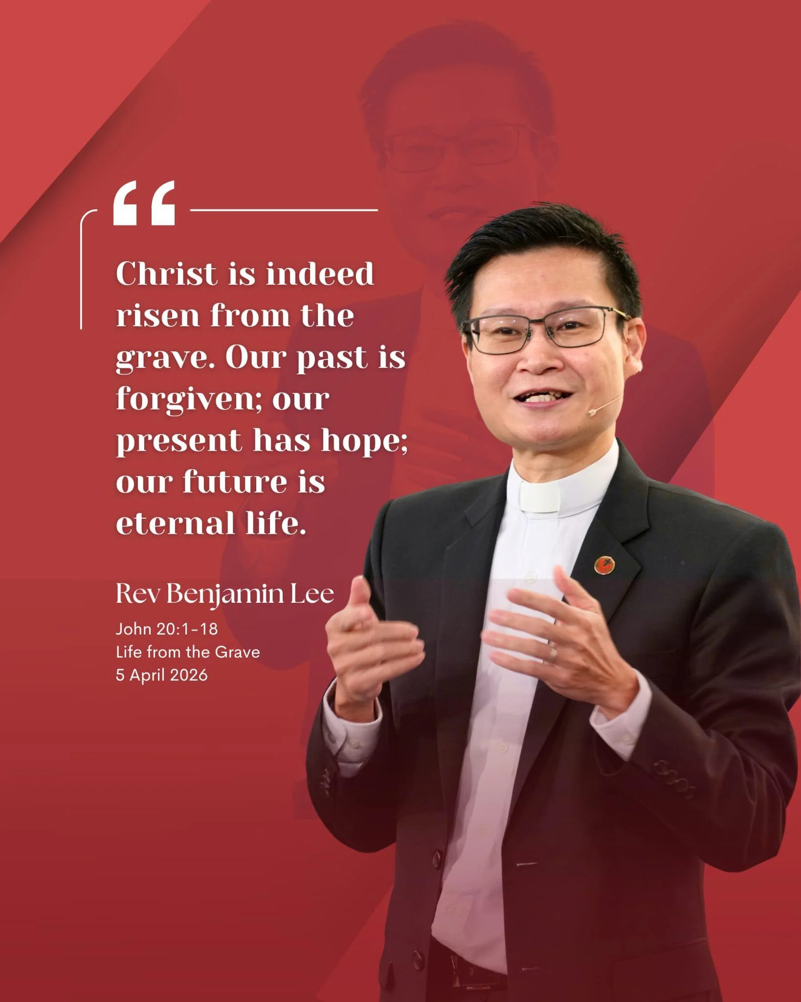 Life from the Grave - Rev Benjamin Lee