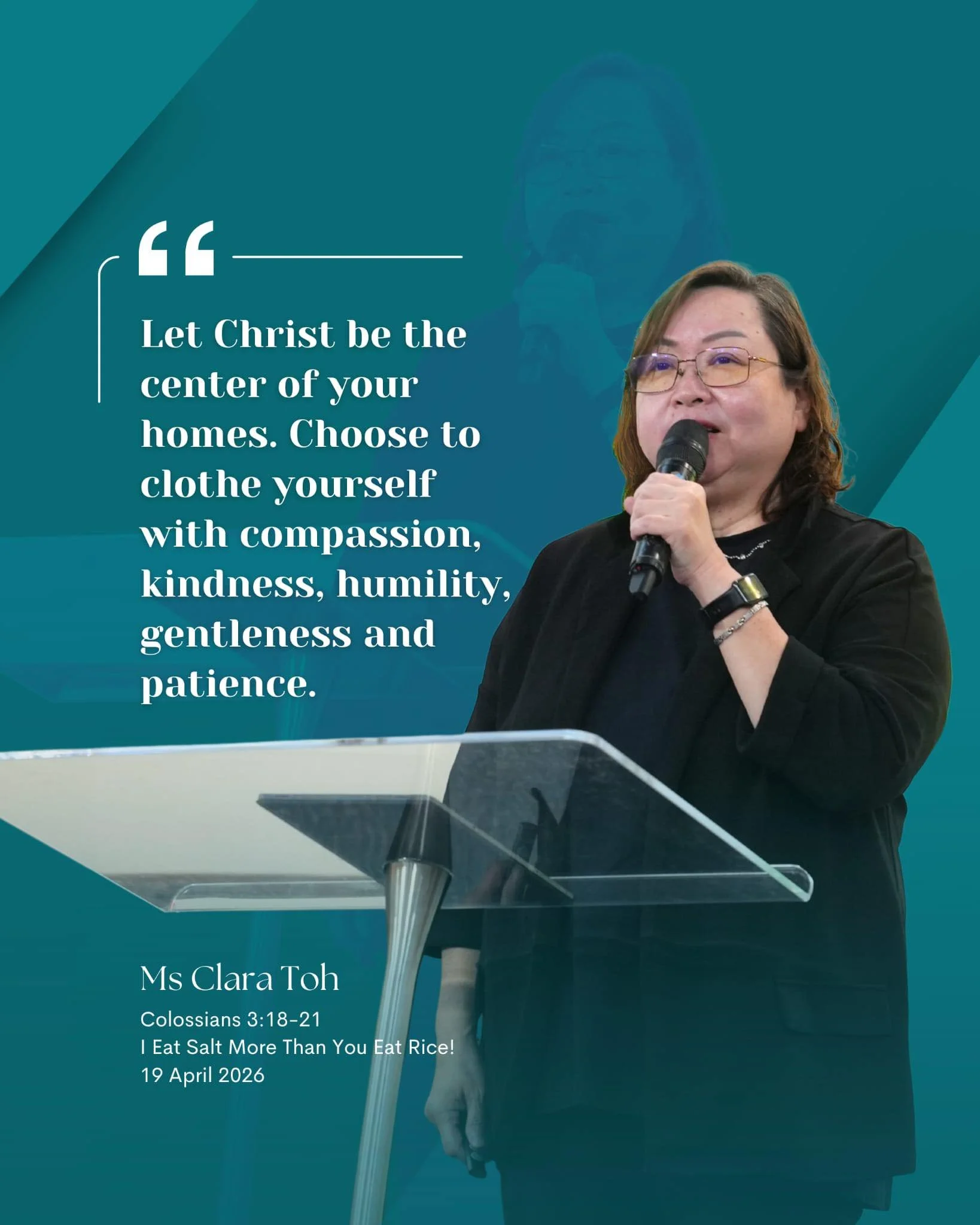 I Eat Salt More Than You Eat Rice! - Ms Clara Toh